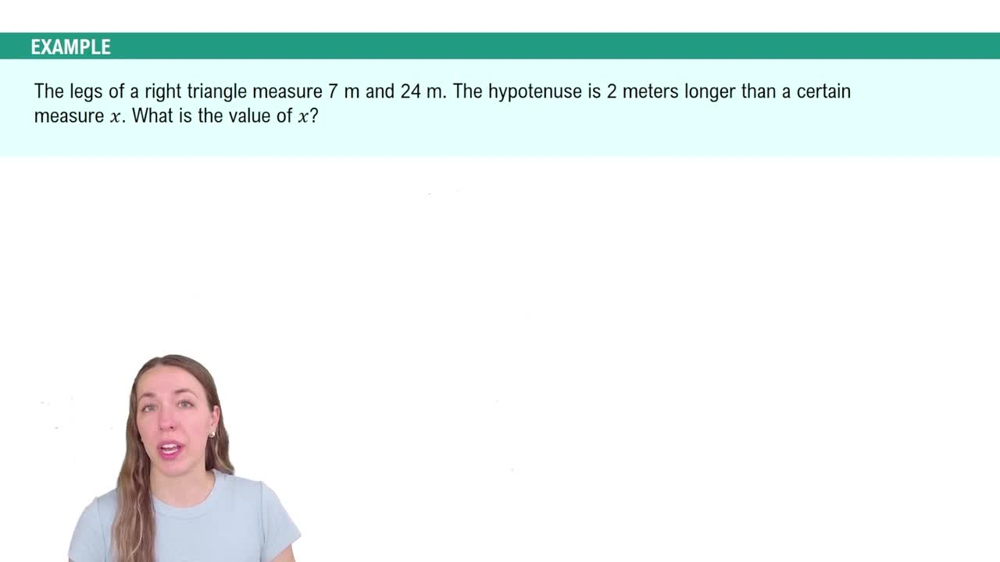 Applications of Quadratic Equations Example 4