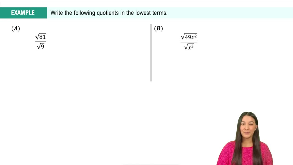 Rationalizing Denominators Example 2