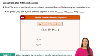 General Term of an Arithmetic Sequences