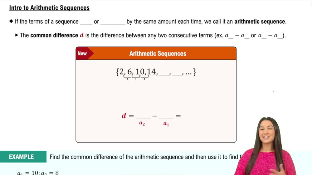 Intro to Arithmetic Sequences