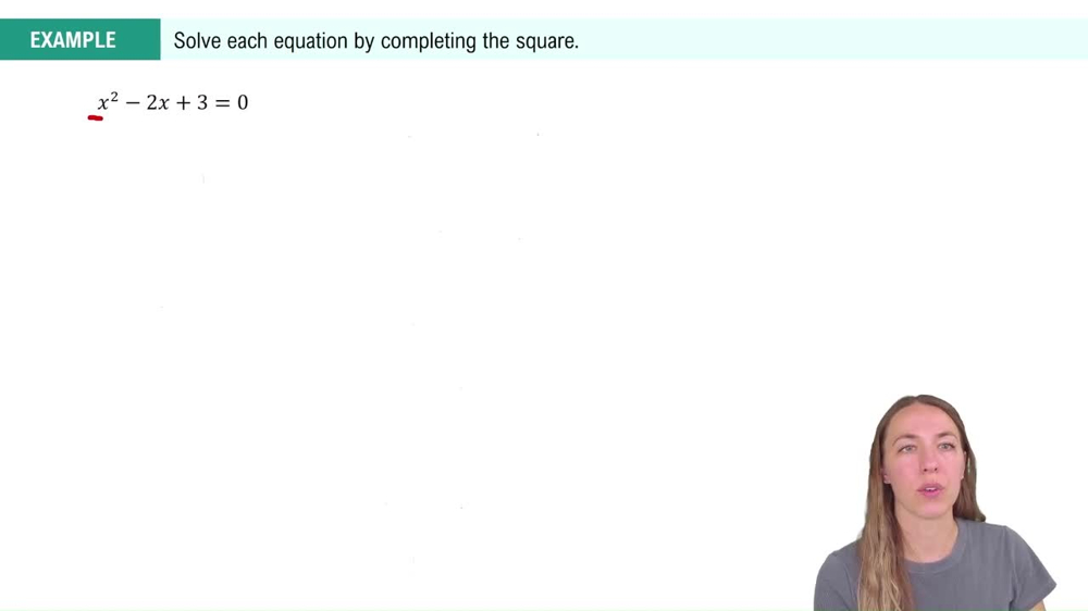 Complete the Square Example 2