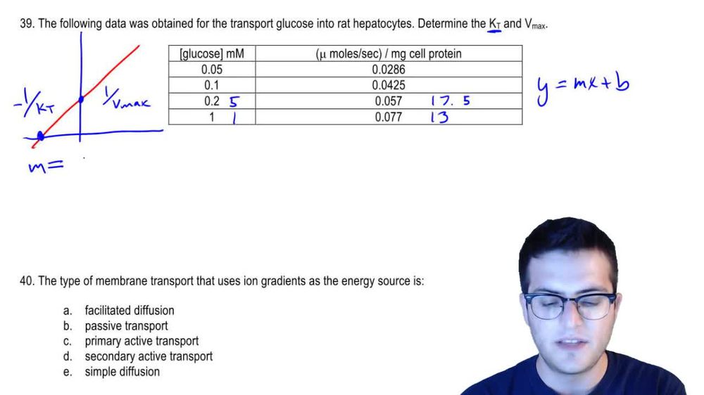 Practice - Membrane Transport 2
