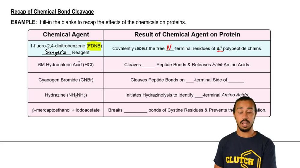 Chemical Cleavage Of Bonds