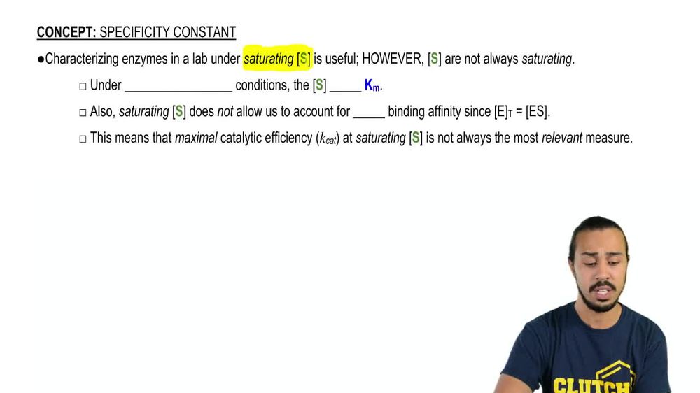 Specificity Constant