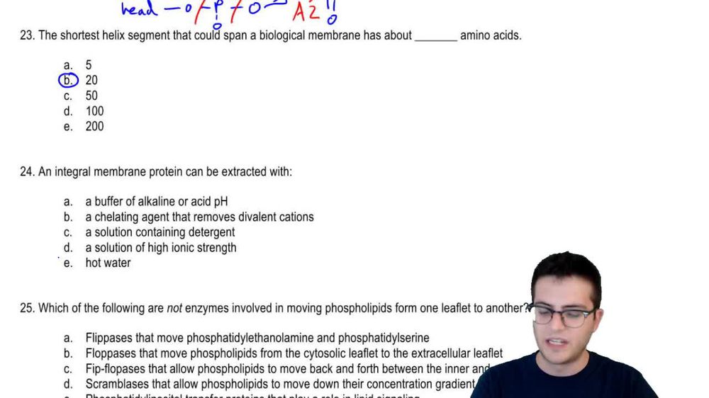 Practice - Membrane Structure 1