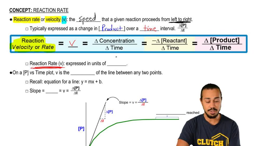 Reaction Rate 