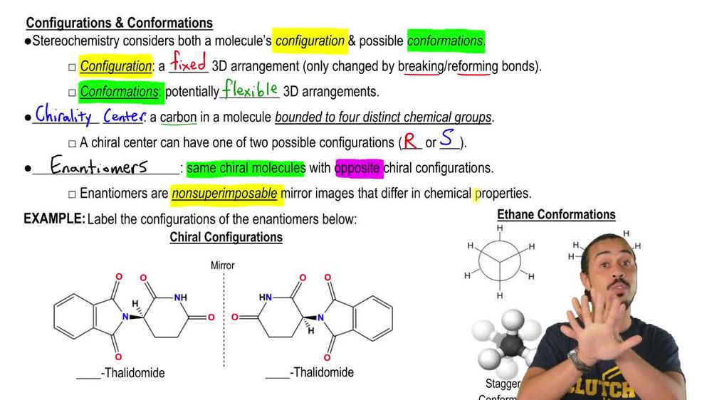 Configurations & Conformations