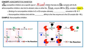 Noncompetitive Inhibition