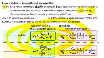 Inhibition Effects on Reaction Rate