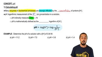 Calculating pH