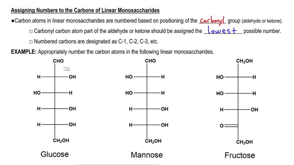 Monosaccharides