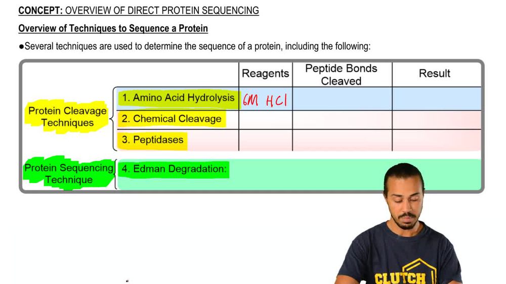 Overview Of Direct Protein Sequencing