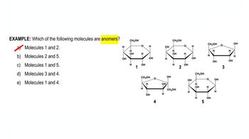 Anomer Example 1