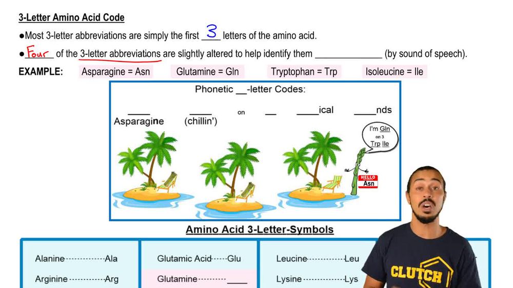 Phonetic 3-Letter Amino Acid Abbreviations