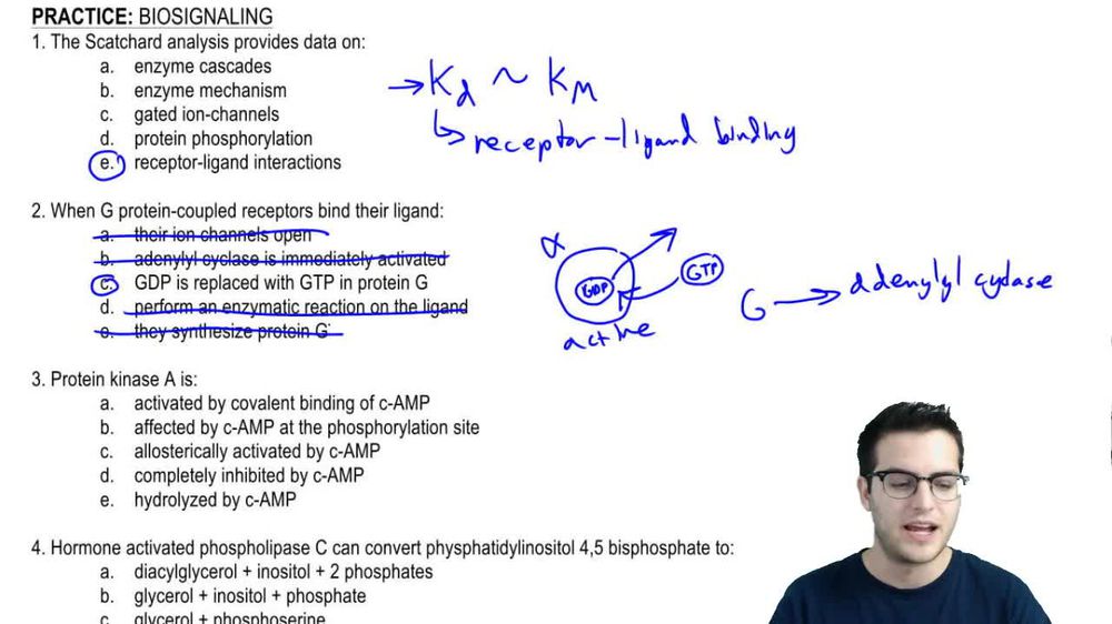 Practice - Biosignaling