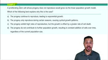Linear Population Growth Example 1
