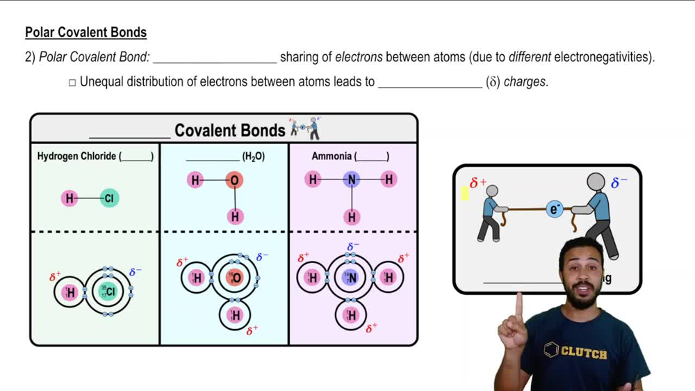 Polar Covalent Bonds