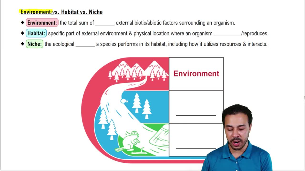 Environment vs. Habitat vs. Niche