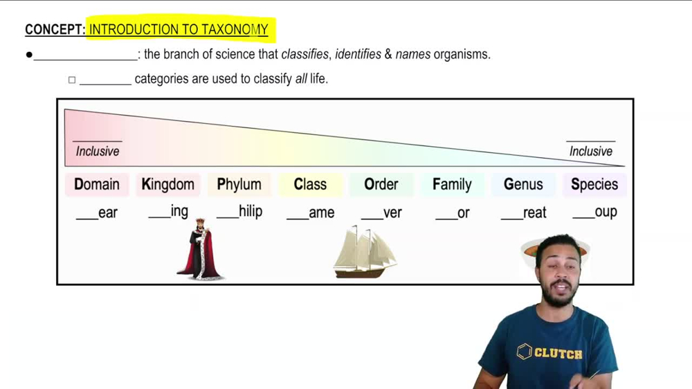 Introduction to Taxonomy
