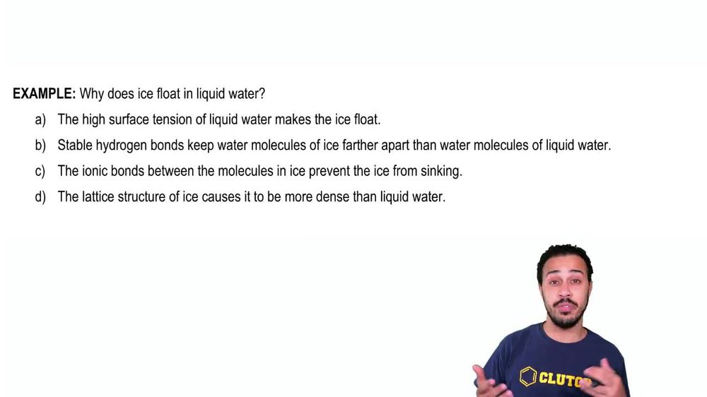 Properties of Water- Density Example 1