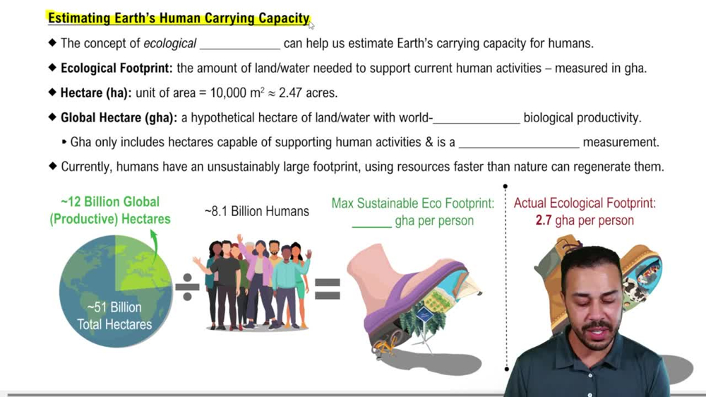Estimating Earth’s Human Carrying Capacity