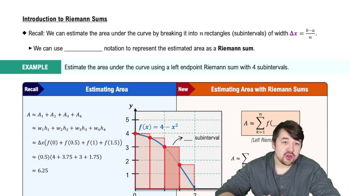 Introduction to Riemann Sums