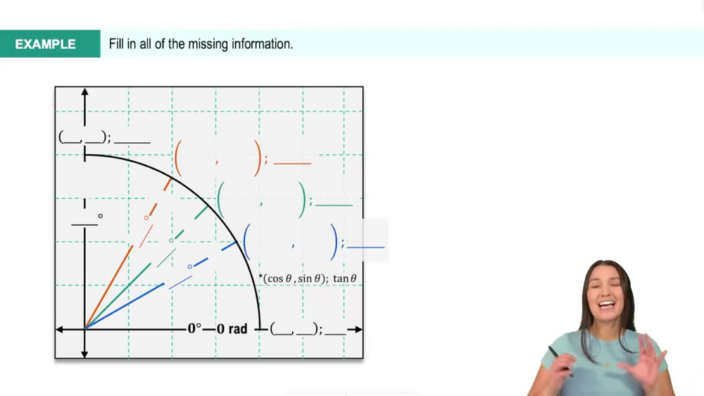 Sine, Cosine, & Tangent of 30°, 45°, & 60° Example 1