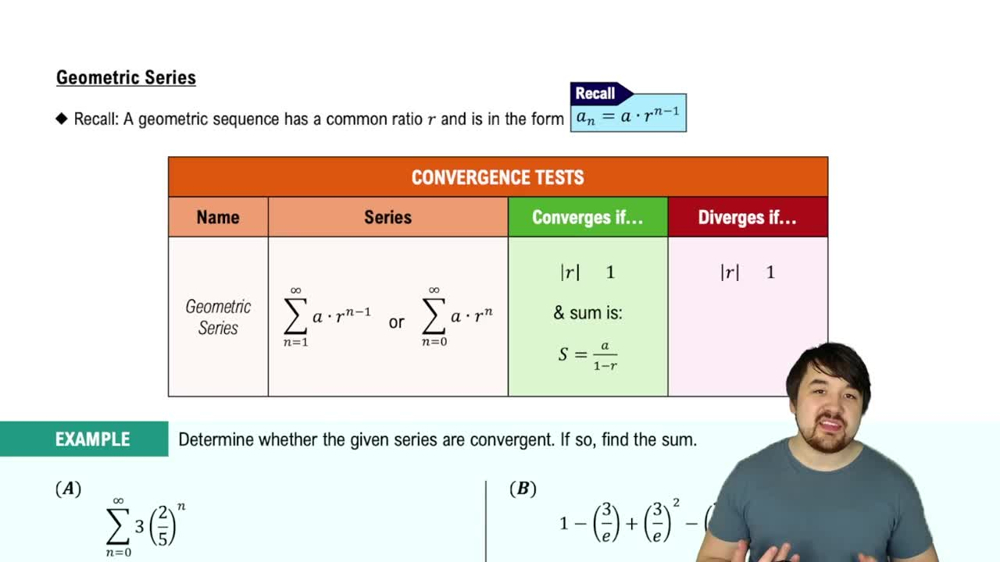 Geometric Series