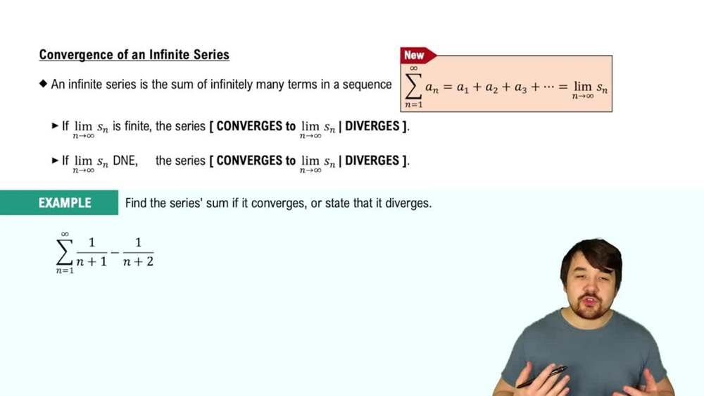 Convergence of an Infinite Series