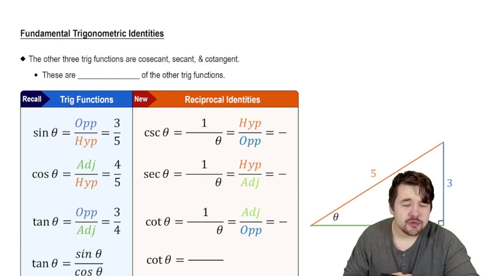 Fundamental Trigonometric Identities