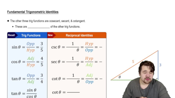 Fundamental Trigonometric Identities