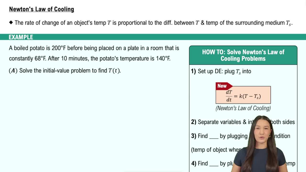 Newton's Law of Cooling