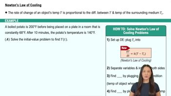 Newton's Law of Cooling