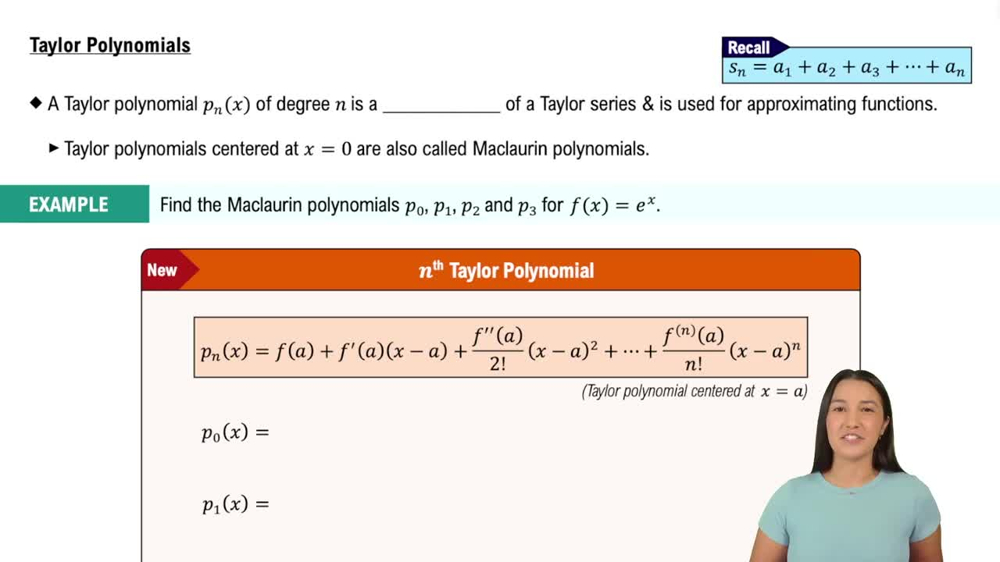 Taylor Polynomials