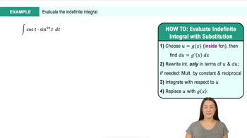 Example 2: Substitution Involving Trig Functions