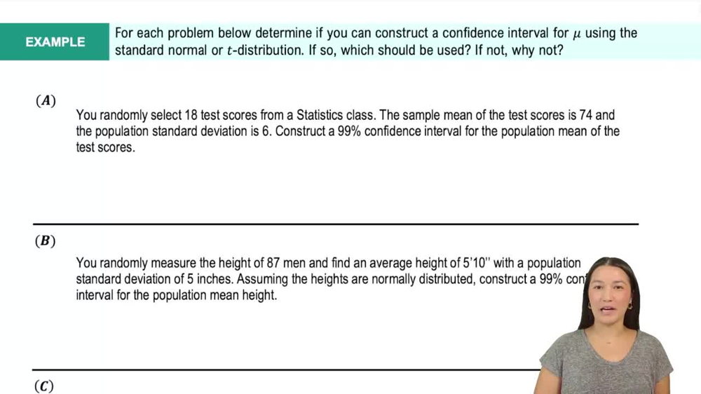  Critical Values: t-Distribution Example 2