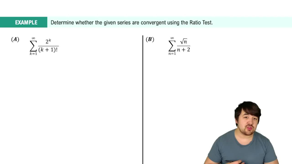  Ratio Test Example 1