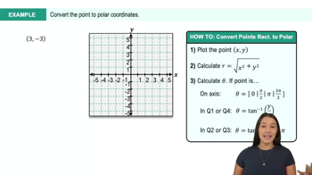  Convert Points from Rectangular to Polar Example 1