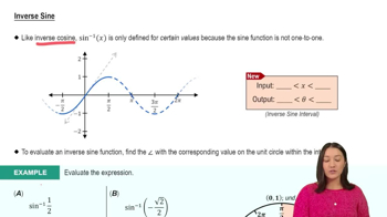 Inverse Sine