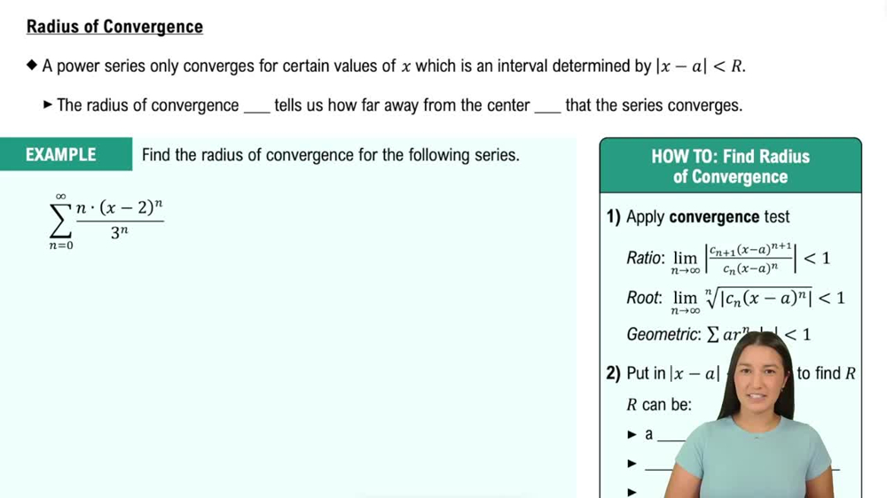Radius of Convergence