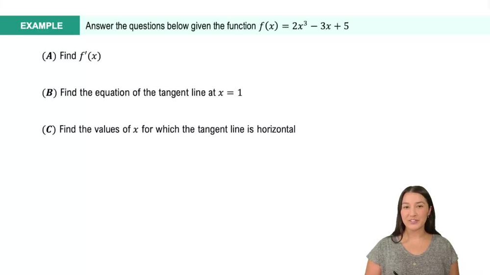 The Power Rule: Negative & Rational Exponents Example 2