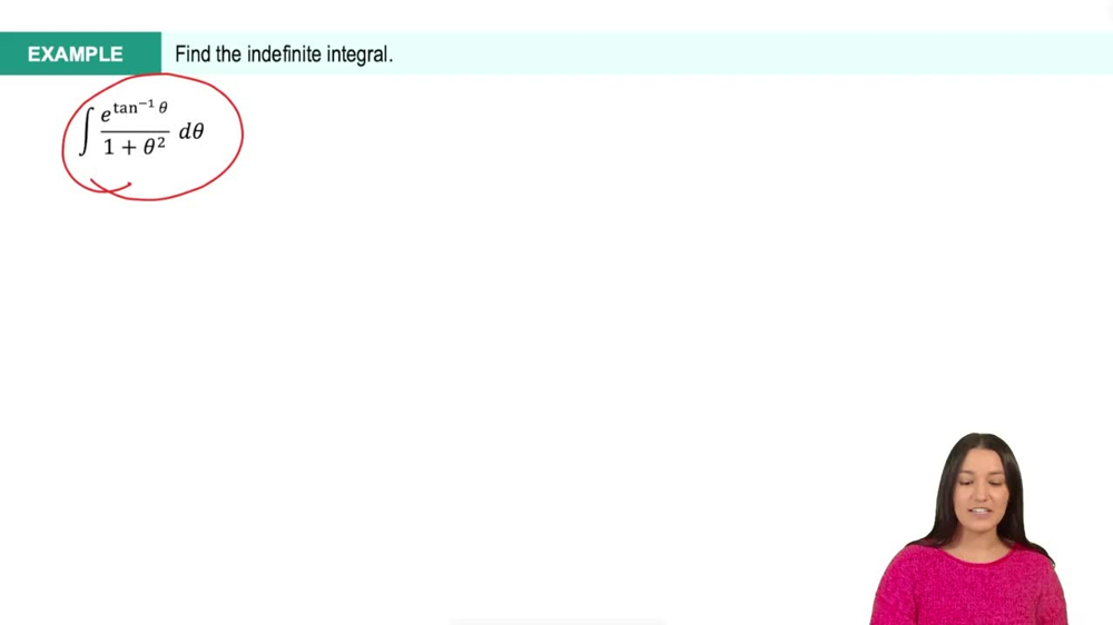 Integrals Resulting in Inverse Trig Functions: Substitution Example 3