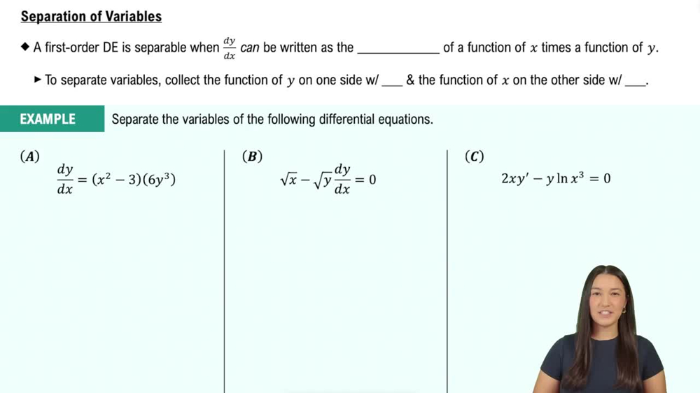 Separation of Variables