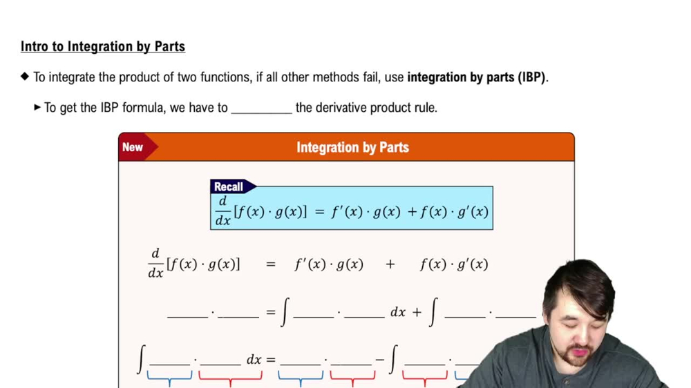 Introduction to Integration by Parts