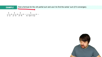 Convergence of an Infinite Series Example 2