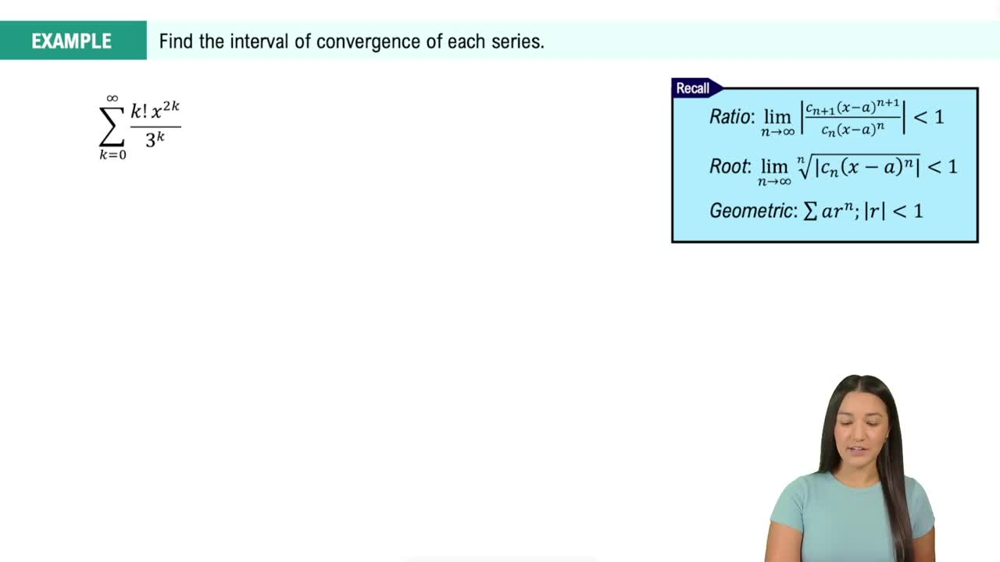Interval of Convergence Example 6
