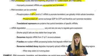 RNA Regulation