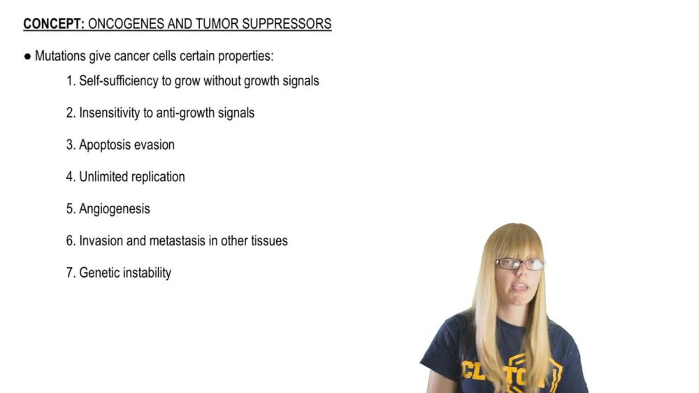 Oncogenes and Tumor Suppressors