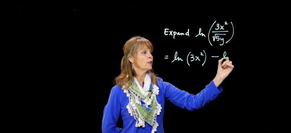 Expanding a Logarithmic Expression / Example 16.4