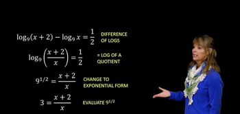 Using Logarithmic Properties to Solve Equations
